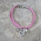 Pink Charm Bracelet