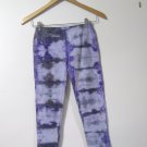 Purple Tie-Dyed Leggings