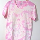 Pink Tie Dyed T Shirt