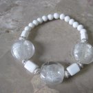 White Stone Bracelet