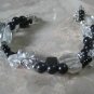 Black & White Swirl Bracelet