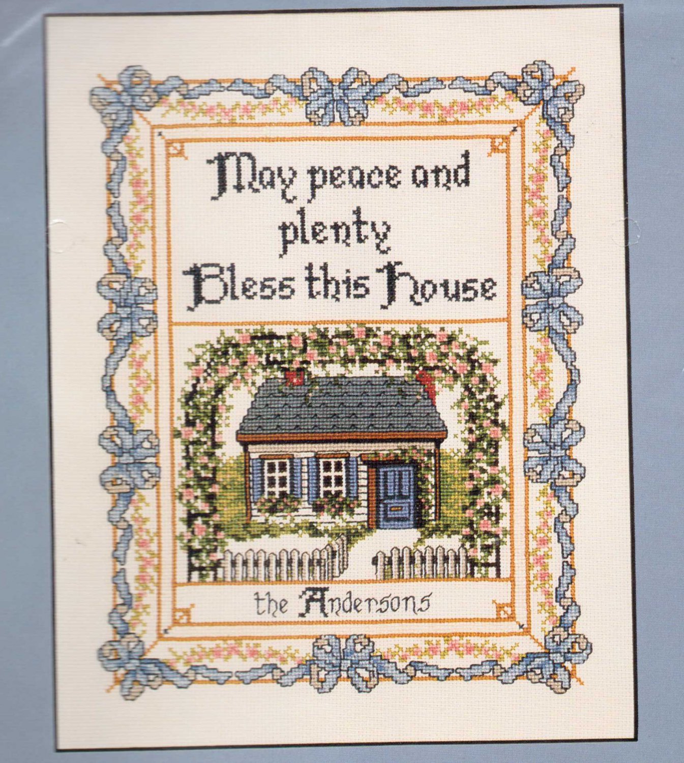 Bucilla kit Counted cross stitch Peace & Plenty Blessing