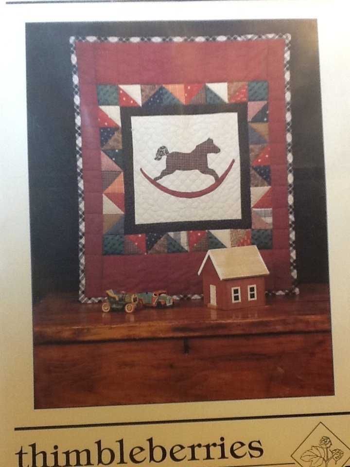 Thimbleberries pattern toy horse miniature quilt pattern