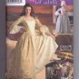 Simplicity costume pattern adults 4092 Renaissance gown dress low neckline size 6/12