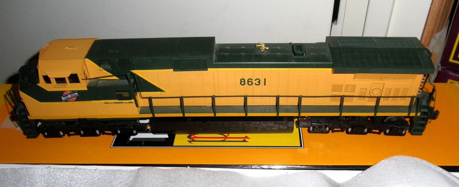 3RD RAIL/SUNSET CHICAGO AND NORTHWESTERN BRASS O SCALE C-449W DIESEL ENGINE OB