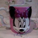 Minnie Mouse Disney Pink Souvenir Coffee Tea Mug Cup