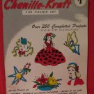 Vintage 1958 Chenille Kraft Pipe Cleaner Art Pattern Magazine 350 Projects