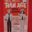 Vintage Mary Maxim 11 1/2 inch Teenage Doll Knitting Patterns Wardrobe