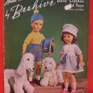 Vintage 1951 Beehive Doll Clothes and Toys Knitting Patterns