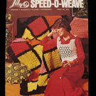 Vintage Lily Speed O Weave Weaving Pattern Magazine Fashions Pillows Placemats etc