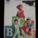 Beehive Just For Dolls Baby Barbie Knitting Patterns Coat Hat Pants Bootees Dress Skirt etc
