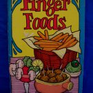 Finger Foods Cookbook Recipes Vintage Collector