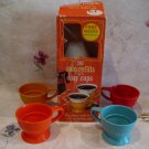 Vintage Solo Dispenser Refills for Cozy Cups with 4 Retro Cozy Cup Holders