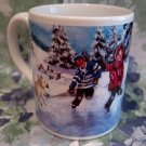 Tim Hortons Coffee Mug Tea Cup Skating Pond Souvenir Number 3 Limited Edition