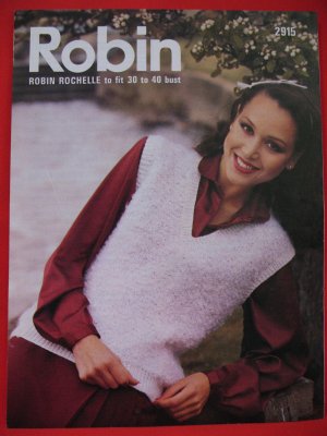 Modern Classics Pullover Sweater &amp; Vest Knitting Pattern