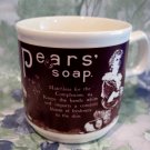 Vintage Pear's Pears Soap Advertising Coffee Mug Tea Cup