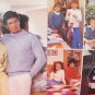 Argyll Machine Knit Classics Knitting Patterns FAMILY Sweaters Cardigans Vests