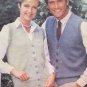 Argyll Machine Knit Classics Knitting Patterns FAMILY Sweaters Cardigans Vests