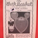 Vintage WORK BASKET Magazine Patterns May 1948