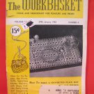 Vintage WORK BASKET Magazine Patterns January 1952