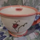Starbucks Coffee Mug Tea Cup PINK FLOWER Inspiring 2006