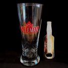 SLEEMAN Beer Glass with BOTTLE OPENER Canada Souvenir Collectible