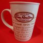 TIM HORTONS Coffee Mug Always Fresh Souvenir Number 9 LIMITED EDITION