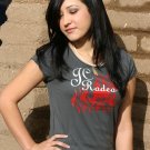 Gray JC Rodeo Womens T