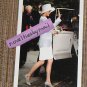 Princess Diana photo 4x6 -  gray & white suit to car ~