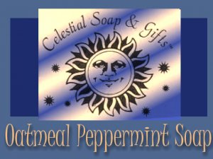 Oatmeal Peppermint Aromatherapy Cold Process Soap