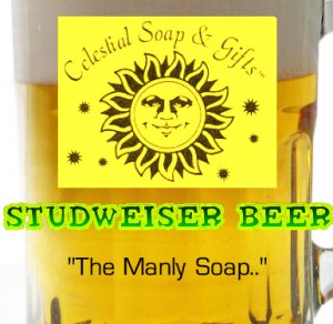 Studweiser Beer Soap: The Manly Soap 3.5 oz. Bar SALE