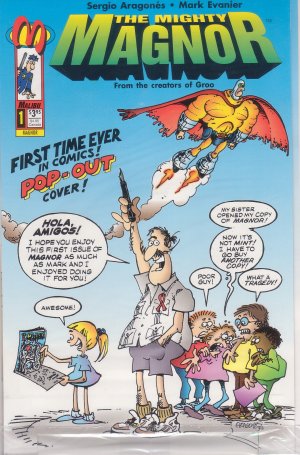The Mighty Magnor #1 NM 1993 - Sergio 'Groo' Aragones