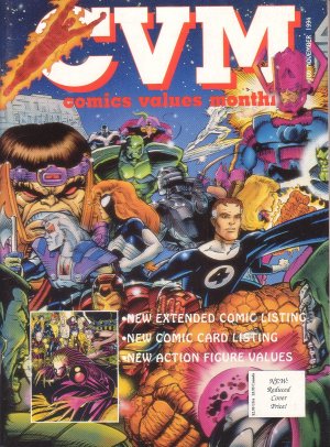 Comics Value Monthly 100 Fantastic Four Anime Cover