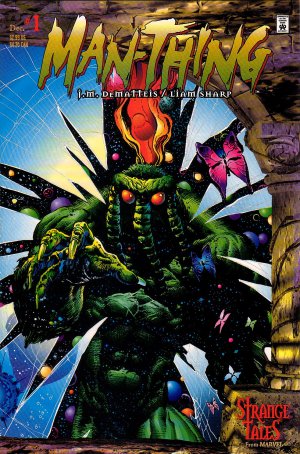 JM DeMatteis & Liam Sharp ManThing Comic Book Set #1-5 - Marvel Comics 1997