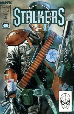 Stalkers Comic Book Set #1-10 - Jan Strnad Mark Texeira Epic Comics 1990