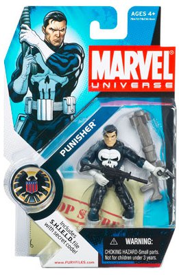Marvel Universe Punisher [White Gloves] - Never reprinted