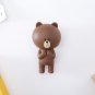 Naver Line Friends - Official Goods Brown Figures - Sorry Brown