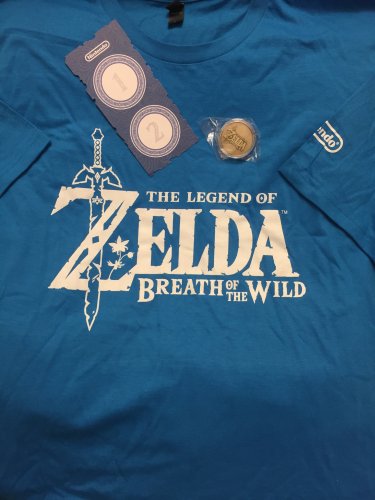 E3 2016 Exclusive Nintendo Legend of Zelda Breath Of The Wild Coin