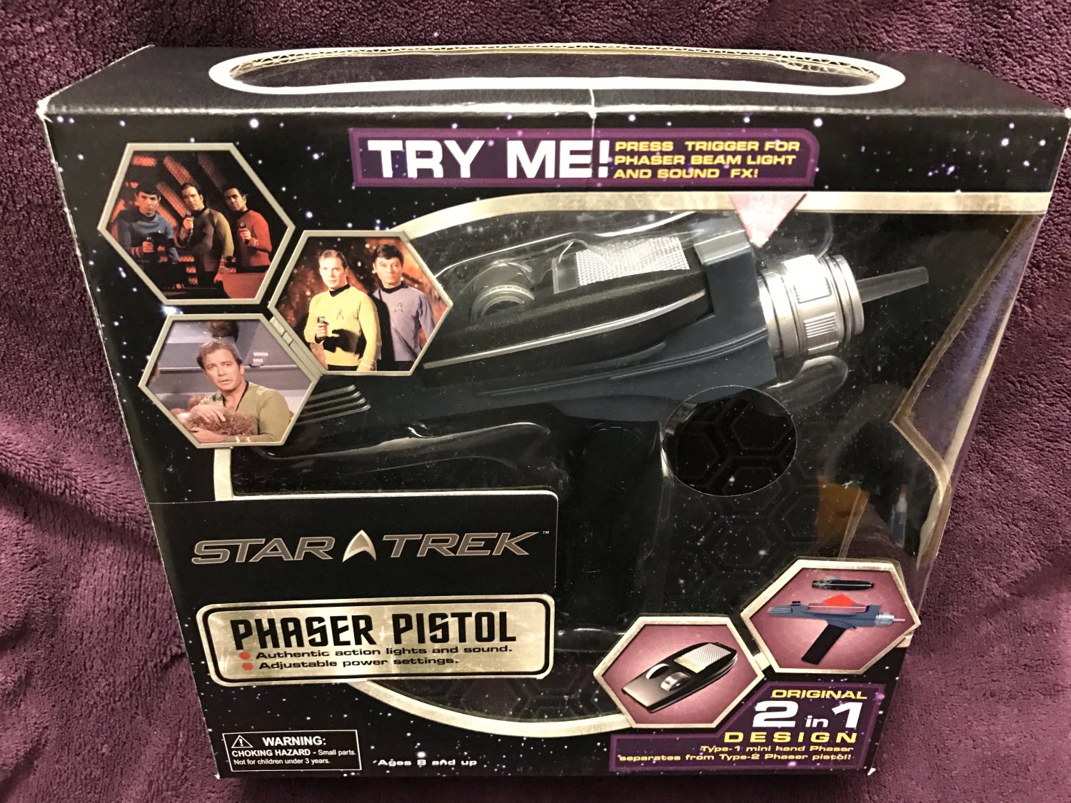 Star Trek Phaser Pistol 2 in 1 and Communicator - Diamond Select