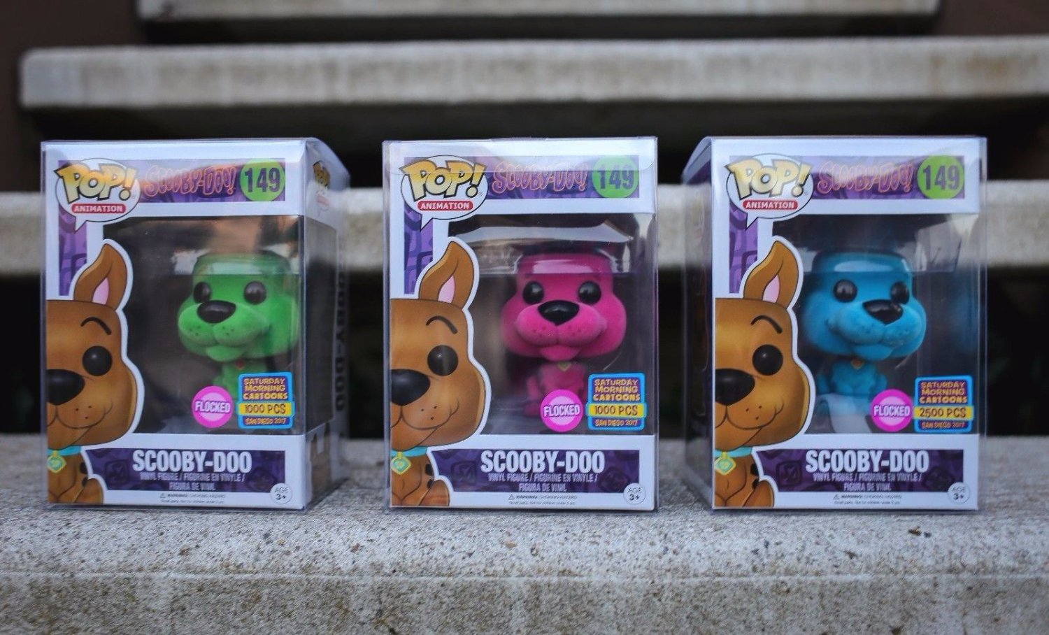 scooby doo flocked pop