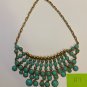 Turquoise necklace fashion costume jewelry