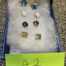 Fashion costume jewelry earrings studs