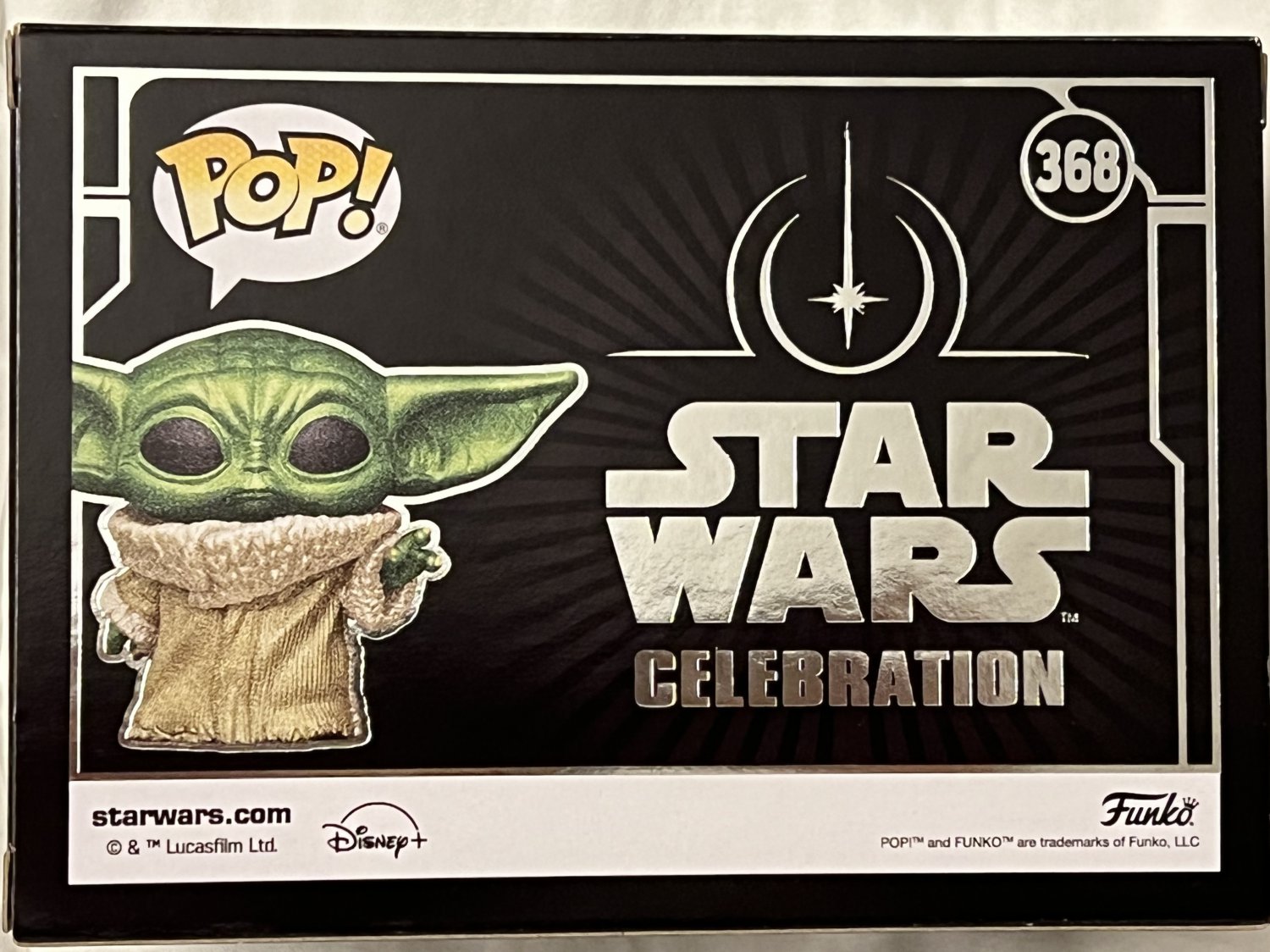SWCA22 Grogu Diamond Glitter Funko Pop 368
