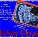 Mickey Mouse Crib Blanket