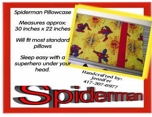Spiderman Pillowcase