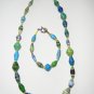 Single Strand Necklace / Bracelet Set