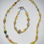 Single Strand Necklace / Bracelet Set