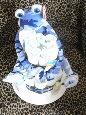 Frogger Camo-Blue