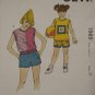 Kwik Sew 1985: Girls Tops & Shorts, Size 4-7 - UNCUT