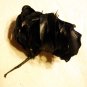 Vintage Black Feather Millinery Trim - Two Simple Elegant Pieces